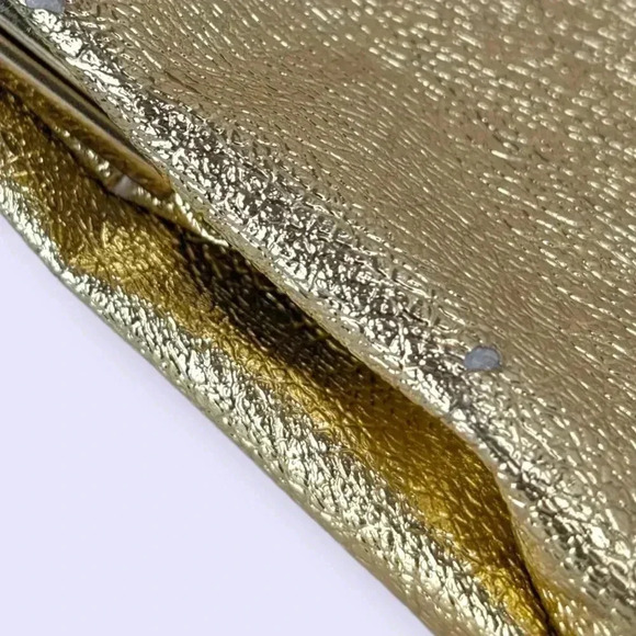 Vintage Golden Convertible Evening Clutch - Picture 7 of 8